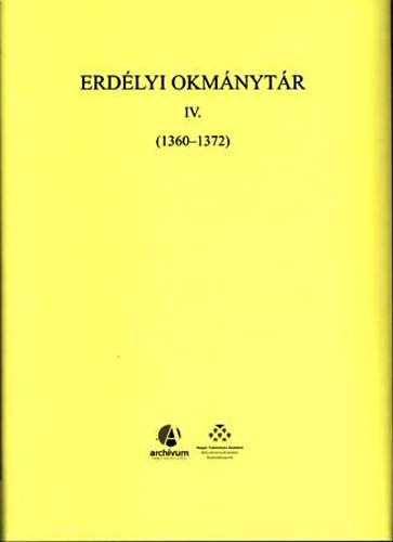 Erdlyi Okmnytr IV. 1360-1372