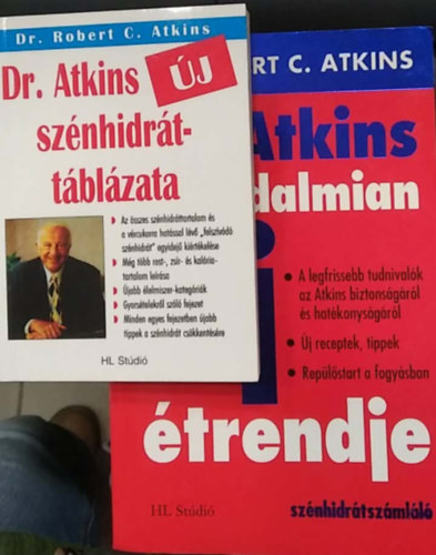 Dr. Atkins forradalmian �j �trendje + Dr. Atkins �j sz�nhidr�tt�bl�zata