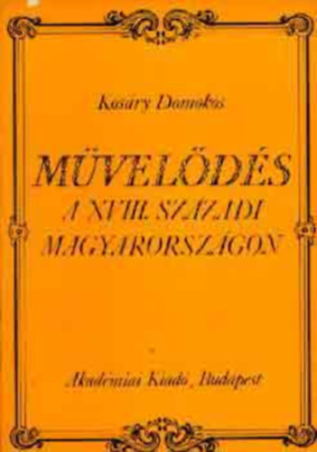 Mvelds  XVIII. szzadi magyarorszgon