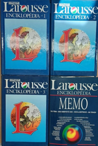 Magyar Larousse Enciklopdia I-III. + MEMO ktet