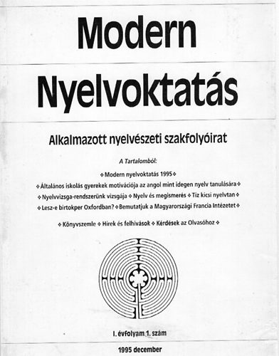 Modern nyelvoktats 1995.