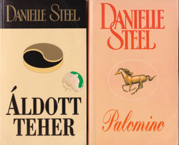5 db Danielle Steel: Palomino, ldott teher, Nvrek, A kln s n, Csaldi album