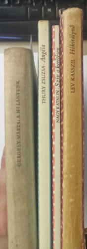 4 db P�tty�s: A mi l�nyunk +Ang�la +Sz�v a ker�t�sen +H�kir�lyn�