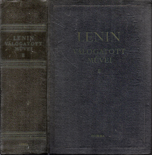 Lenin v�logatott m�vei II. k�tet