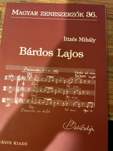 Brdos Lajos ( Magyar Zeneszerzk 36. )