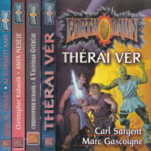 4 db. sci-fi: Az elveszett kaer + Anya mes�je + A v�gy�d�s gy�r�je + Th�rai v�r