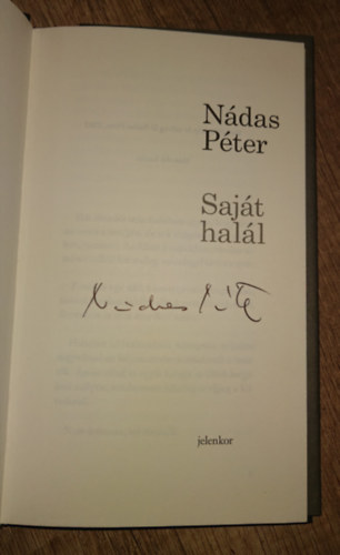 Saj�t hal�l - dedik�lt