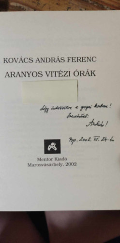 Aranyos vitzi rk