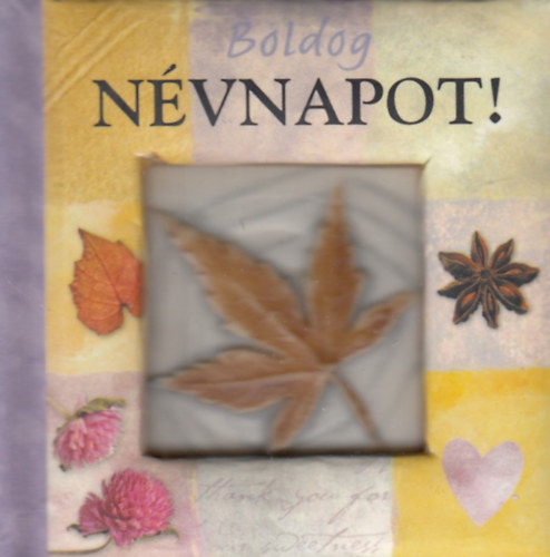 Boldog nvnapot! (Idzetes knyvecske - miniknyv)