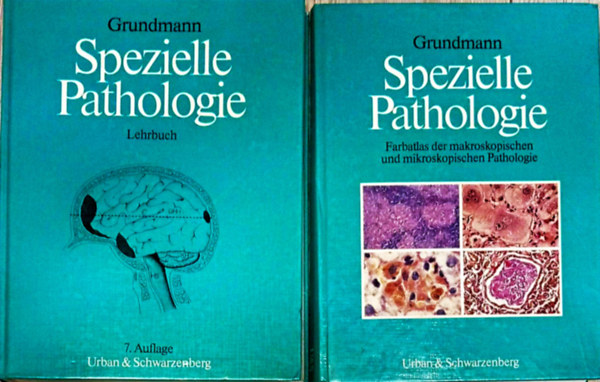 Spezielle Pathologie (Lehrbuch) 7. Auflage + Spezielle Pathologie - Farbatlas der makroskopischen und mikroskopischen Pathologie