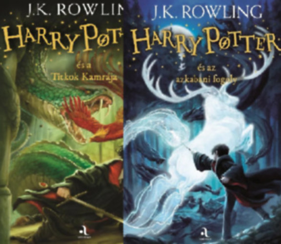 J. K. Rowling - Harry Potter 2-3. (Harry Potter s a titkok kamrja + Harry Potter s az azkabani fogoly)