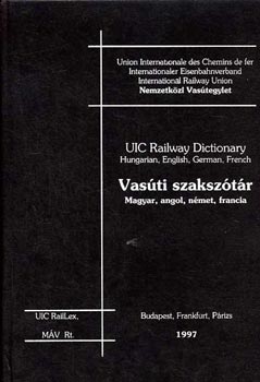 Vasti szaksztr (magyar, angol, nmet, francia)