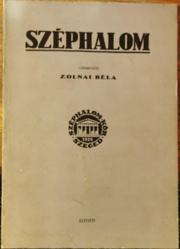 Sz�phalom (1927-1944) - irodalmi �s tudom�nyos foly�irat