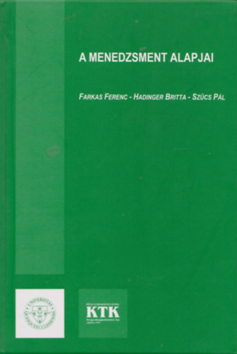 A menedzsment alapjai - elmleti alapok