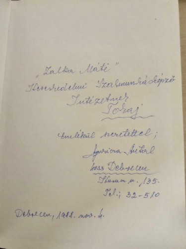 Az endrdi Gyuricza csald-A leszrmazsra vonatkoz forrsfeltrs -  dediklt