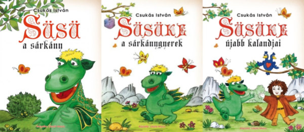 3 db Ss meseknyv: Ss, a srkny + Sske, a srknygyerek + Sske jabb kalandjai