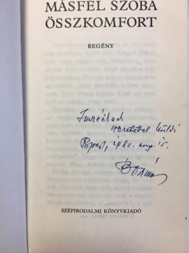 M�sf�l szoba �sszkomfort