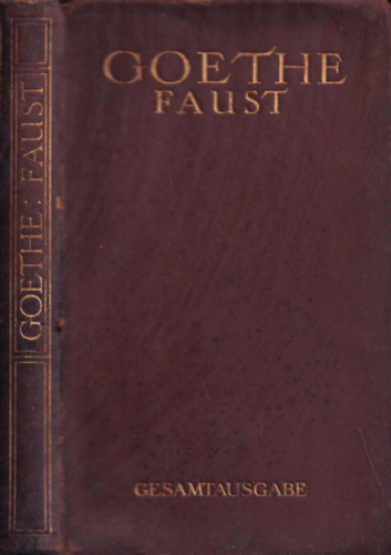 Goethes Faust (aranyozott brkts)