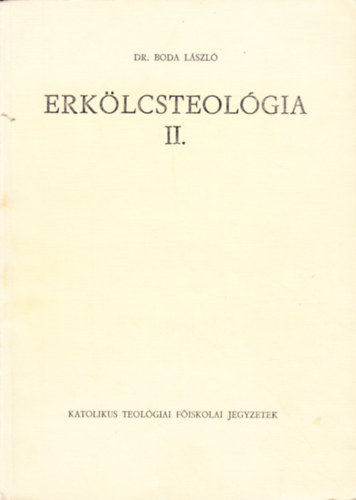 Erklcsteolgia II.