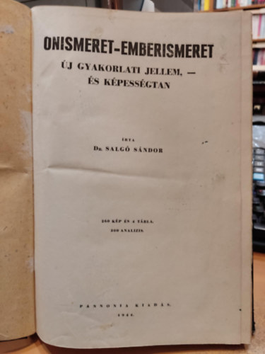 nismeret-emberismeret (j gyakorlati jellem- s kpessgtan) - Frenolgia