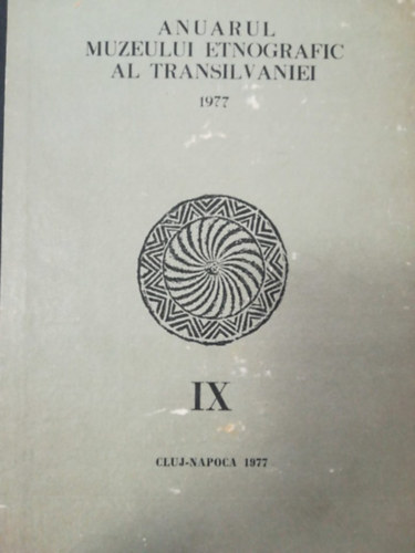 Anuarul muzeului etnografic al transilvaniei PE ANII 1974-1975