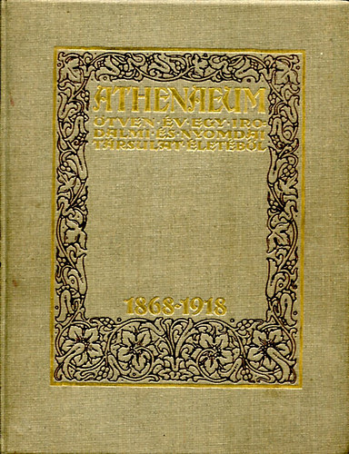 Athenaeum - tven v egy irodalmi s nyomdai trsulat letbl