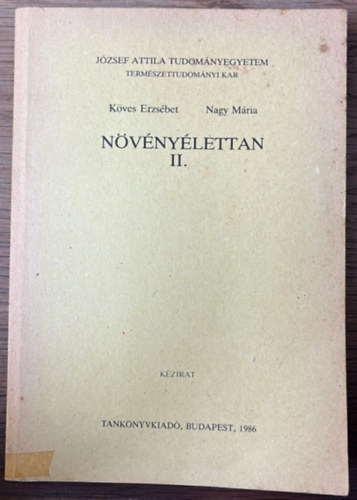 K�ves Erzs�bet-Nagy M�ria - N�v�ny�lettan II. /K�zirat/