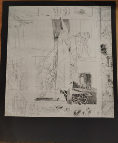 Kass J�nos al��rt, eredeti r�zkarca 1967. (Mad�ch: Az ember trag�di�j�hoz)