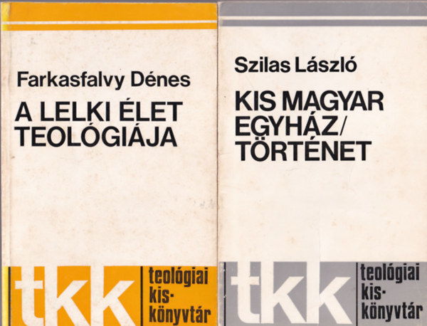 4 db vallsi knyv: Kis magyar egyhztrtnet + A lelki let teolgija + Egy az Isten + A kinyilatkoztats teolgija