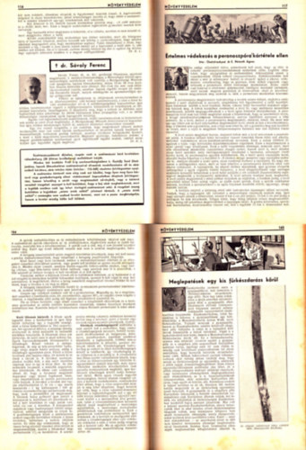 N�v�nyv�delem 1938. XIV. �vfolyam �s Kert�szet 1938. XII. �vfolyam teljes (egybek�tve)