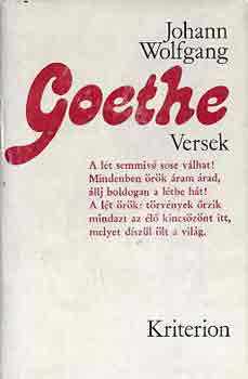 Versek (Goethe)