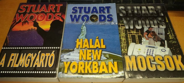 3 db Stuart Woods: A filmgy�rt� + Hal�l New Yorkban + Mocsok