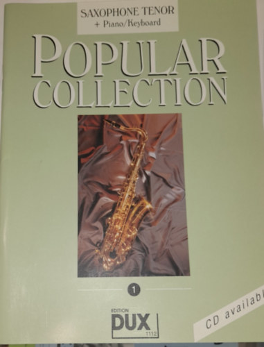 Kotta: Popular Collection Saxophone Tenor + Piano/Keyboard