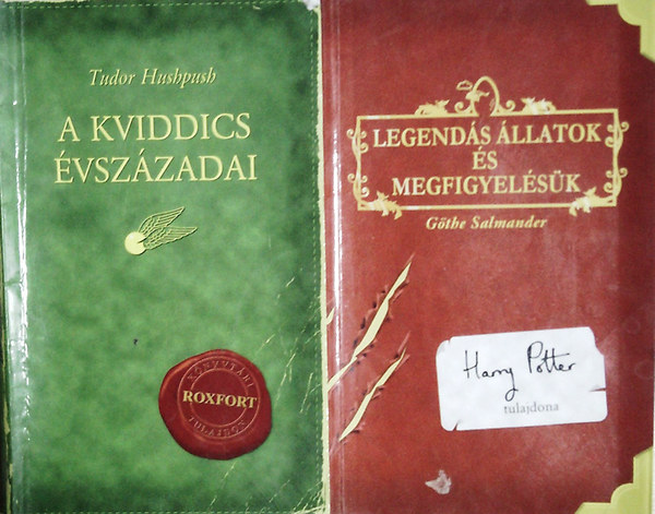 A kviddics �vsz�zadai + Legend�s �llatok �s megfigyel�s�k +  Bogar B�rd mes�i (3 m�)