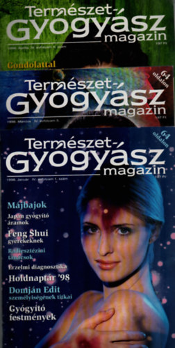 Termszetgygysz magazin: 1998/1-12. (2, 11. szm hinyzik.)
