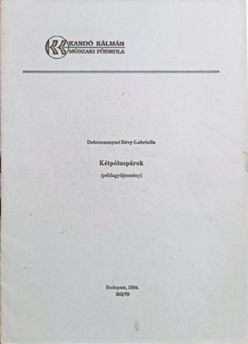 K�tp�lusp�rok (p�ldagy�jtem�ny)