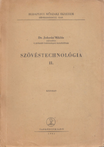 Sz�v�stechnol�gia II.