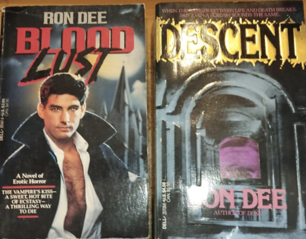 2 db Ron Dee horror: Blood Lust + Descent