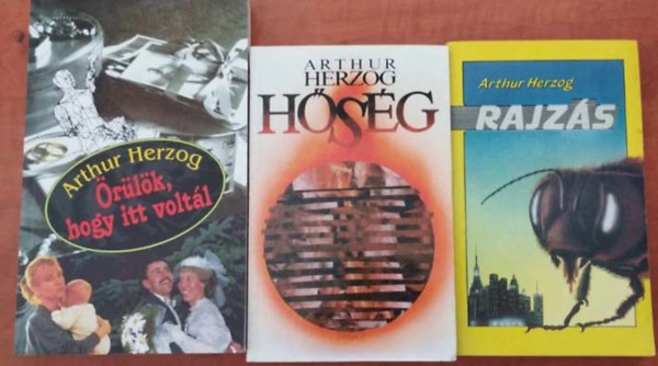 3db Arthur Herzog:rlk,hogy itt voltl,Hsg; Rajzs